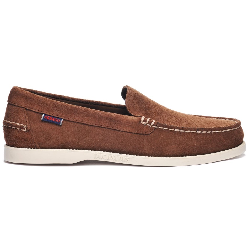 Frank Boat Roughout-Dunkelbraun Sebago De - Sebago Shoes 90's