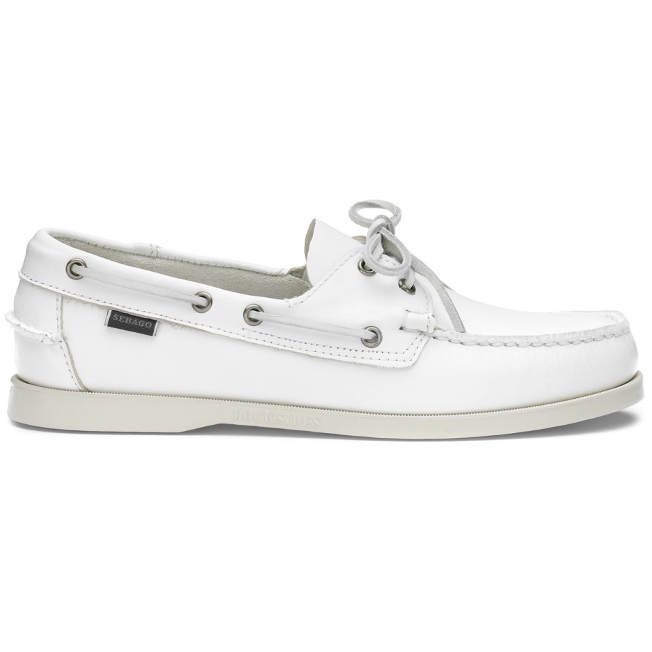 Sebago De Docksides Portland-weiß - Sebago Schuhe