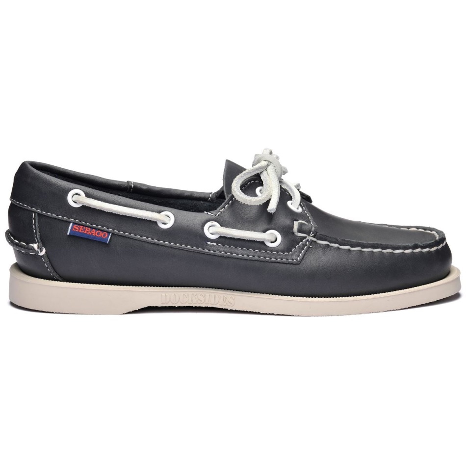 Sebago De Docksides Portland Damen-Marineblau - Sebago Outlet
