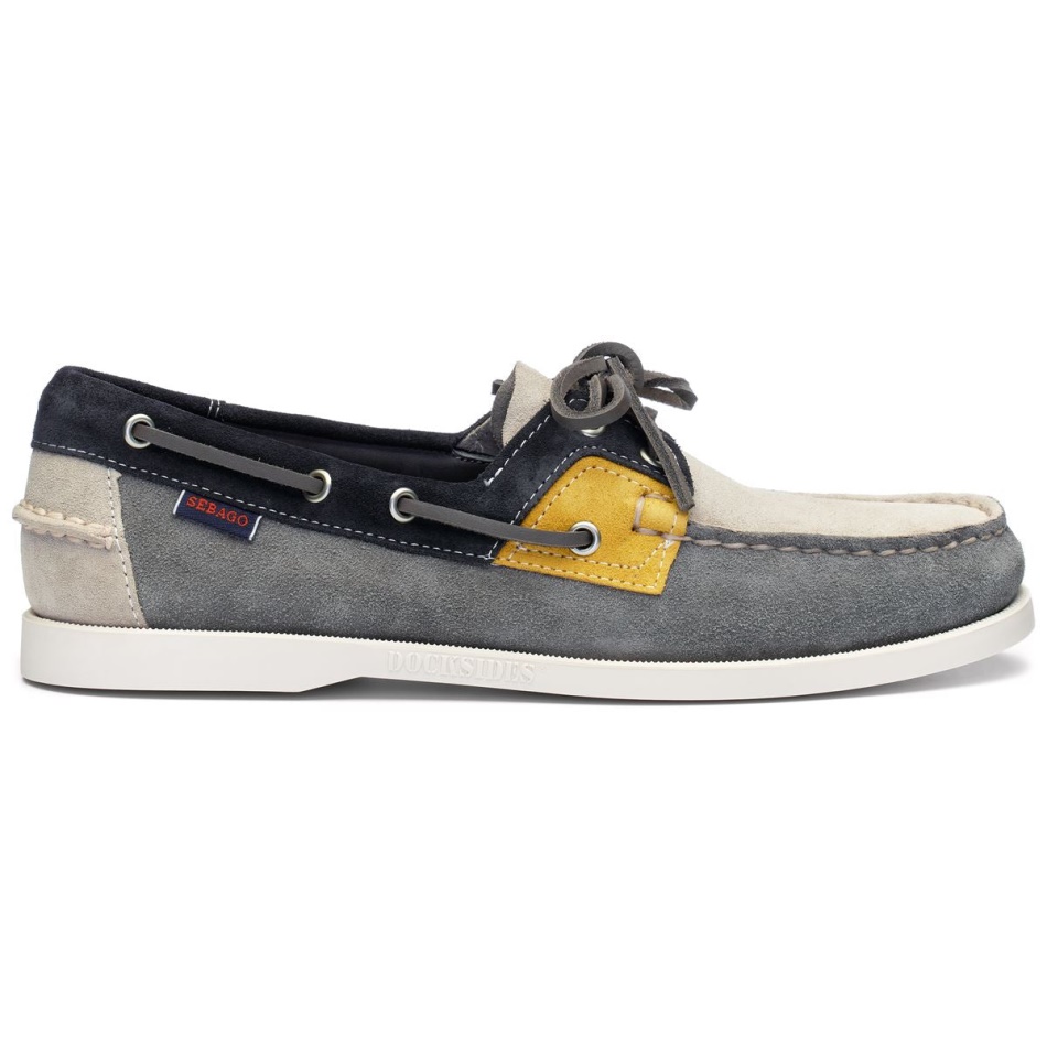 Sebago De Rossisland Fockgrau & Taupe & Marineblau & Senf - Sebago Schuhe